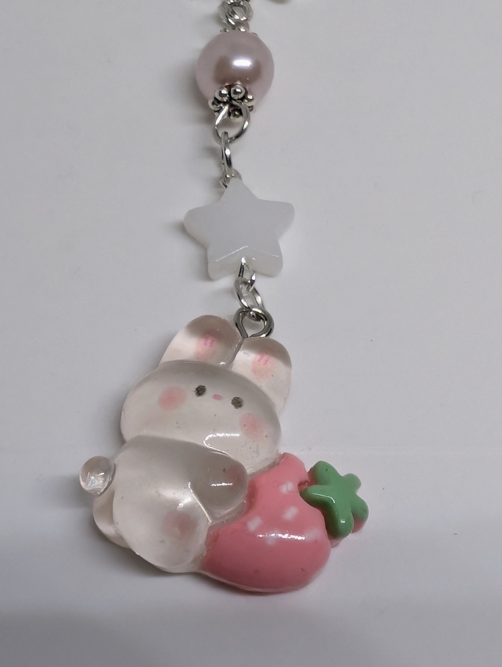 Handmade Long Hachi Nana Komatsu Nana Anime Strawberry Keychain - Picture 9 of 15